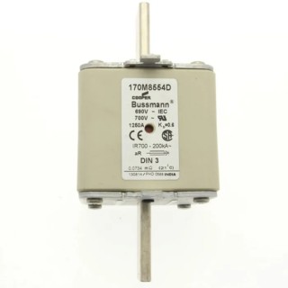 Eaton 1250A Centred Tag Fuse NH3 690V AC High Rupture Capacity Fast Acting Dual Indication 170M8554D