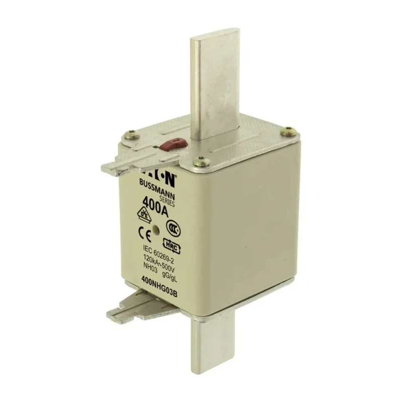 Eaton 250A Centred Tag Fuse NH03 500V AC Dual Indication High Rupture Capacity NH03 