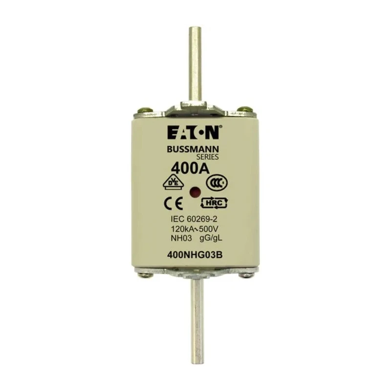 Eaton 250A Centred Tag Fuse NH03 500V AC Dual Indication High Rupture Capacity NH03 
