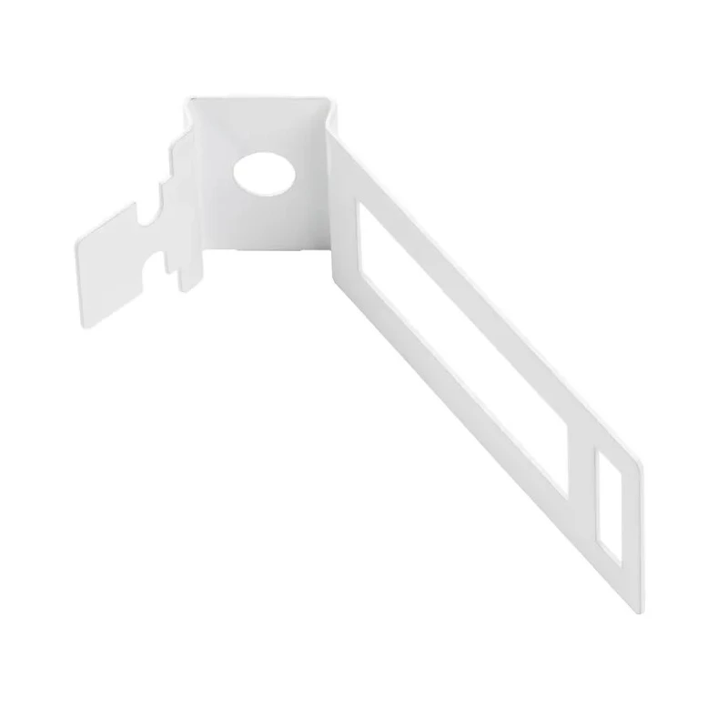 RS PRO Clip Conduit Fitting Galvanised Steel White 182-3858