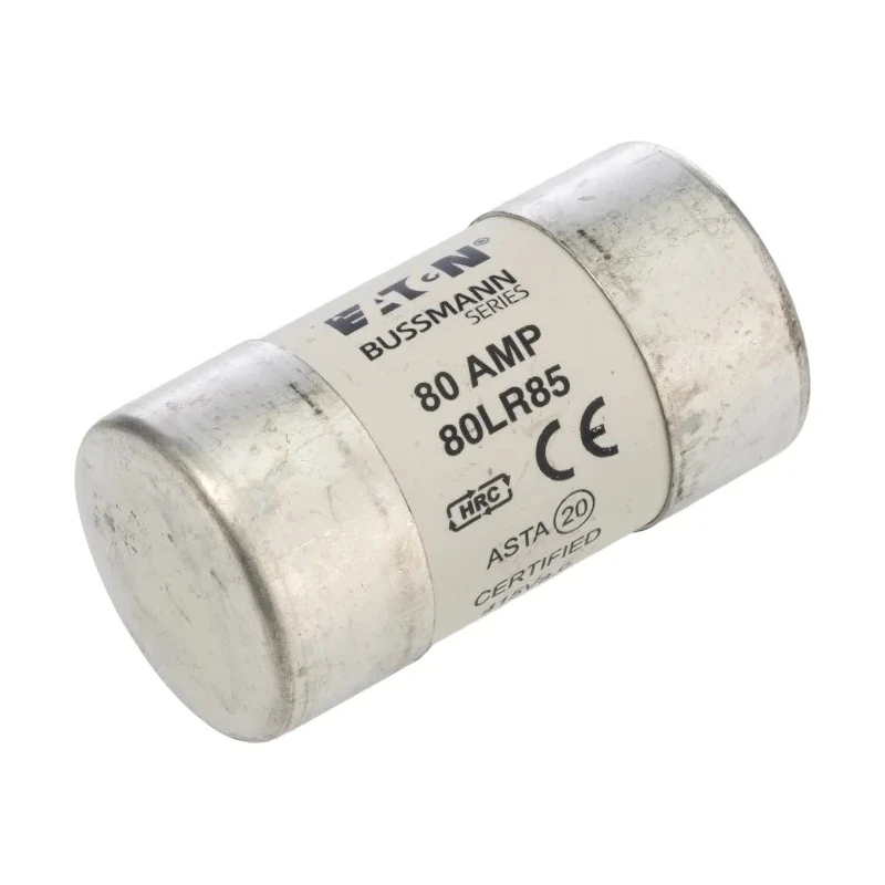 Eaton 80A Ceramic Cartridge Fuse, 30 x 57 mm, 415V AC, gG Application, Ceramic Body 80LR85