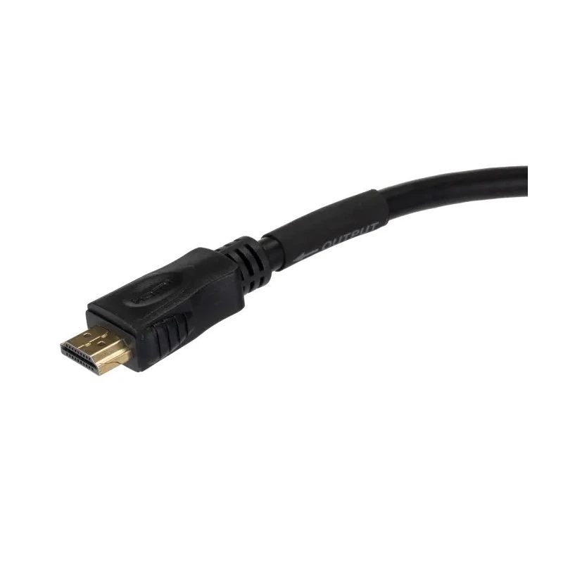 RS PRO 30 m 4K High-Speed Active HDMI Cable Male HDMI to Male HDMI Black 182-8812
