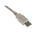 RS PRO IC Socket USB Cable Male USB Type A to Male USB Type A Grey 3 m 182-8829