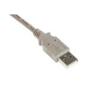 RS PRO IC Socket USB Cable Male USB Type A to Male USB Type A Grey 3 m 182-8829