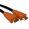 RS PRO 1 m 4K HDMI Cable Male Mini HDMI to Male HDMI Black 182-8892
