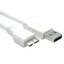 RS PRO IC Socket USB Cable Male USB Type A to Male Micro USB Type B USB 3.0 150 mm 182-8916