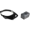 RS PRO Illuminated Magnifier 3.5x Magnification Headband Model 183-0964, Battery Operated AAA, LED Spotlight