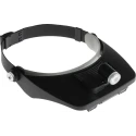 RS PRO Illuminated Magnifier 3.5x Magnification Headband Model 183-0964, Battery Operated AAA, LED Spotlight