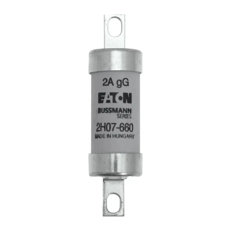 Eaton 2A Bolted Tag Fuse A2 660 V AC, 250V DC, 71.5 mm 2H07-660