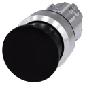 Siemens SIRIUS ACT Series Black Momentary Push Button Head 22 mm Cutout IP69K, IP67, IP66 3SU1050-1AD10-0AA0