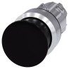 Siemens SIRIUS ACT Series Black Momentary Push Button Head 22 mm Cutout IP69K, IP67, IP66 3SU1050-1AD10-0AA0
