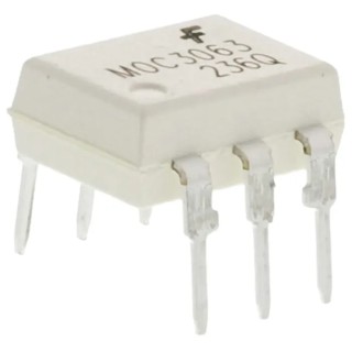 onsemi Optocoupler Through Hole 6-Pin DIP 1 Channel Triac Output Maximum Forward Voltage 1.5V MOC3063M