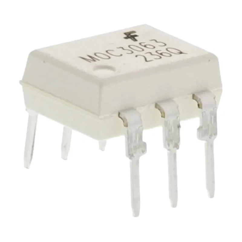 onsemi Optocoupler Through Hole 6-Pin DIP 1 Channel Triac Output Maximum Forward Voltage 1.5V MOC3063M