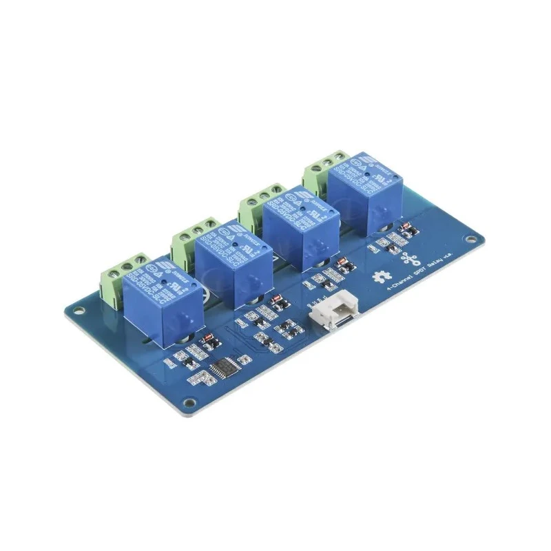 Seeed Studio Interface Development Kit SPDT Relay 5V DC Control 250V AC/110V DC 4-Channel 103020133