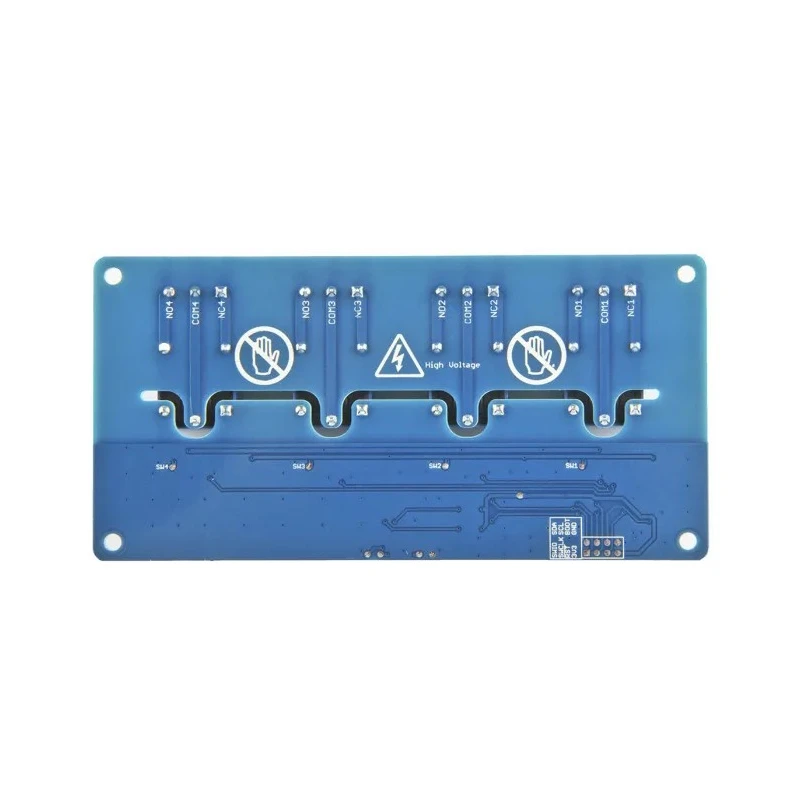 Seeed Studio Interface Development Kit SPDT Relay 5V DC Control 250V AC/110V DC 4-Channel 103020133