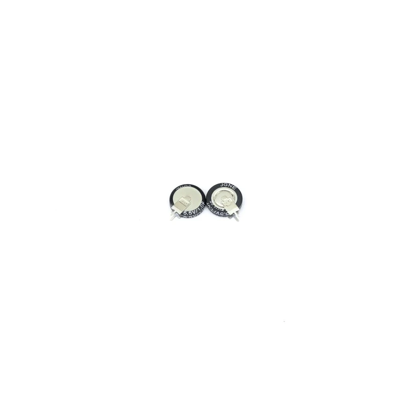 RS PRO 1 F Electric Double Layer Supercapacitor 5.5V DC Radial PCB Mount -20 to 80 % Tolerance 184-5498