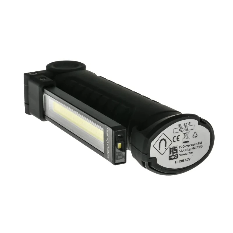 RS PRO 3W LED Inspection Lamp Articulated Arm, Rechargeable, 3.7V, USB Plug 183-5235