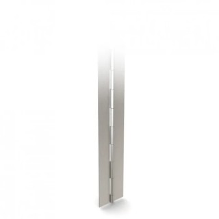 Pinet Raw Steel Piano Hinge with Knuckle Pin, 2040 mm Length x 30 mm Width x 1 mm Thickness 4013679