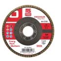 RS PRO Zirconium Flap Disc, 125 mm Diameter, P120 Grit, Grade 120+, Quick Change Attachment 184-9841