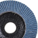 RS PRO Zirconium Flap Disc, 115 mm, Medium Grade, P60 Grit, Quick Change Attachment, Pack of 5 184-9848