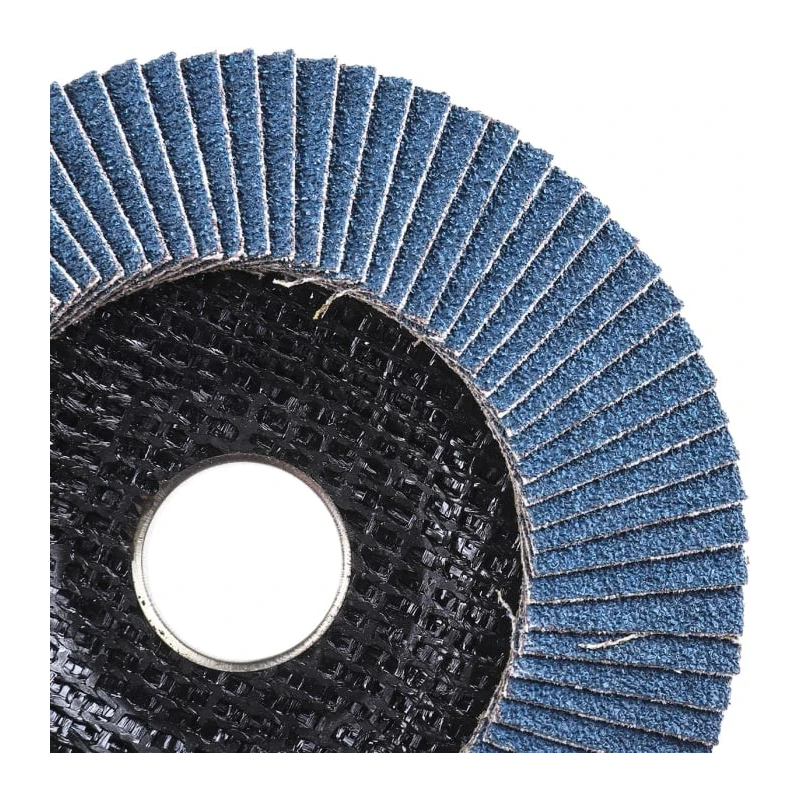 RS PRO Zirconium Flap Disc, 115 mm, Medium Grade, P60 Grit, Quick Change Attachment, Pack of 5 184-9848