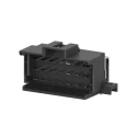 TE Connectivity Automotive Connector Male Black PCB 21 Way Solder Termination 9-966140-6