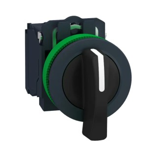 Schneider Electric Selector Switch SPST 2 Positions 30 mm Cutout Diameter IP67 Stay Put XB5FJ21