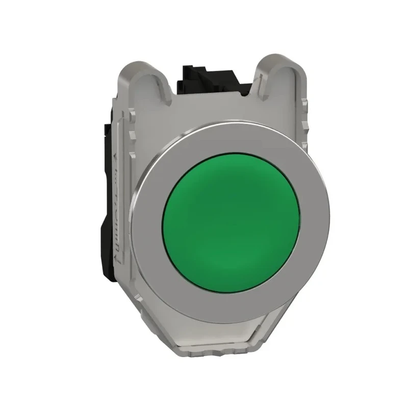 Schneider Electric Harmony XB4 Series Push Button Switch, Momentary Actuation, Spring Return, Green LED, 30 mm XB4FA31