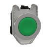 Schneider Electric Harmony XB4 Series Push Button Switch, Momentary Actuation, Spring Return, Green LED, 30 mm XB4FA31