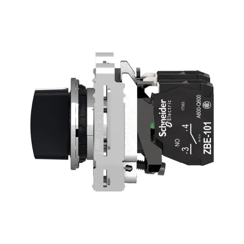 Schneider Electric Selector Switch DPST 3 Positions 30 mm Cutout Diameter Harmony XB4 Series XB4FD33