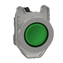 Schneider Electric Flush Green LED Pilot Light Harmony Series 30 mm Cutout 21.6/26.4 V AC, 19.2/30 V DC IP69 XB4FVB3