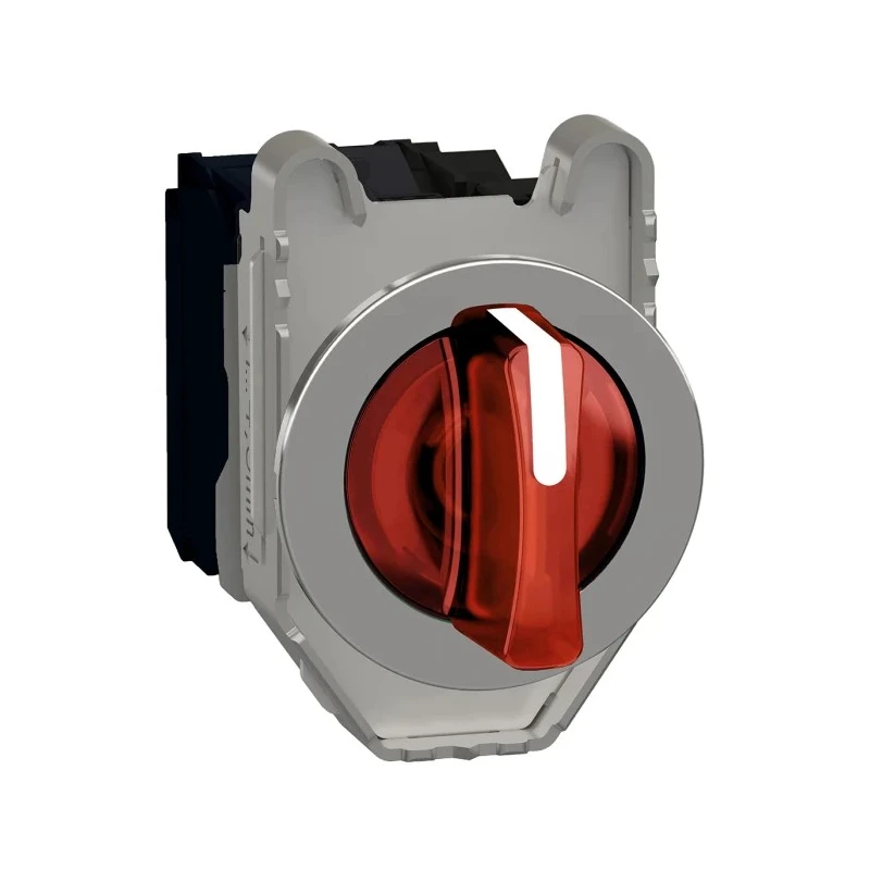 Schneider Electric Selector Switch Illuminated 3 Positions SPDT 30 mm Cutout Diameter Harmony XB4 XB4FK134B5