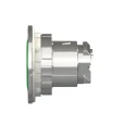 Schneider Electric Harmony Series Green Momentary Push Button Head, 30 mm Cutout Diameter, Round Metal Button, IP69K ZB4FA3