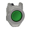 Schneider Electric Flush Green LED Pilot Light Harmony Series 30 mm Cutout, 100V/132V AC, IP66/IP67/IP69, Round XB4FVG3