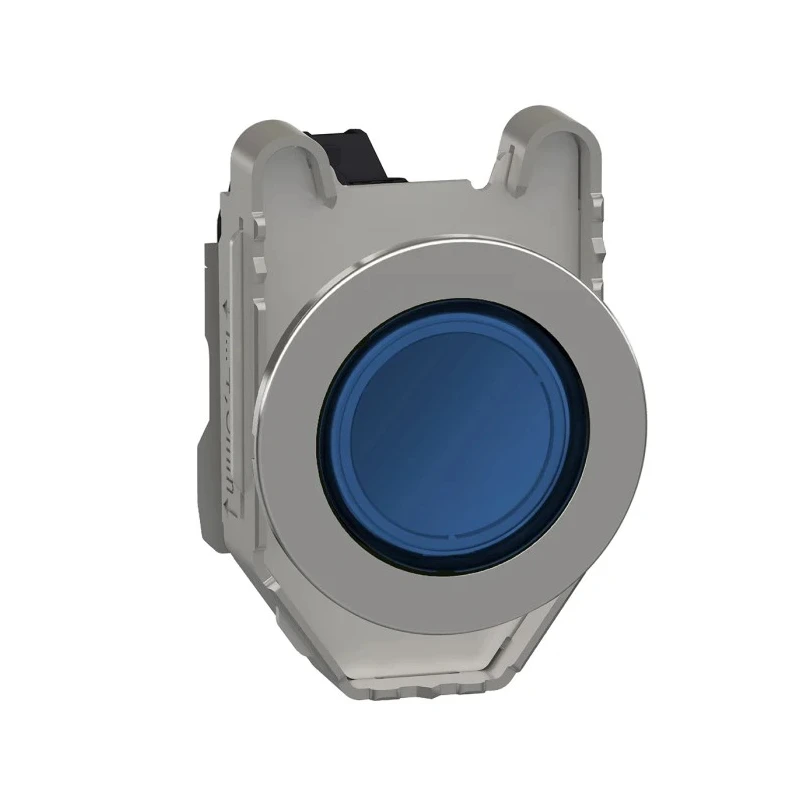 Schneider Electric Flush Blue LED Pilot Light Harmony 30 mm Cutout IP69 IP66 IP67 Round XB4FVM6