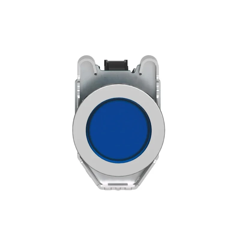 Schneider Electric Flush Blue LED Pilot Light Harmony 30 mm Cutout IP69 IP66 IP67 Round XB4FVM6