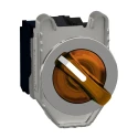 Schneider Electric Selector Switch Illuminated 2 Positions 30 mm Cutout Diameter SPDT Harmony XB4 XB4FK125B5