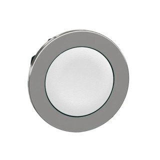 Schneider Electric Harmony Series White Maintained Push Button Head 30 mm Cutout IP66 IP67 IP69K ZB4FH01