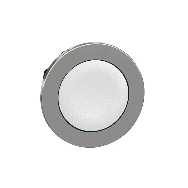 Schneider Electric Harmony Series White Maintained Push Button Head 30 mm Cutout IP66 IP67 IP69K ZB4FH01