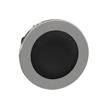 Schneider Electric Harmony Series Black Maintained Push Button Head 30 mm Cutout IP69K IP66 IP67 ZB4FH02
