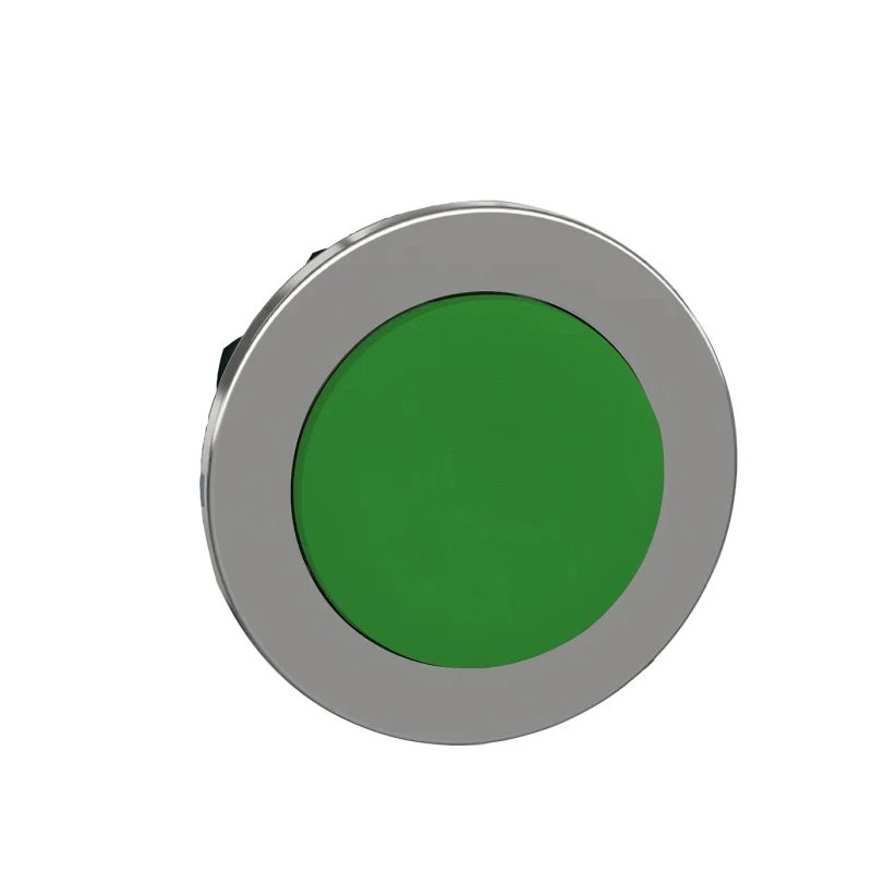 Schneider Electric ZB4 Series Green Maintained Push Button Head, 30 mm Cutout, IP69K, IP67, IP66 ZB4FH3