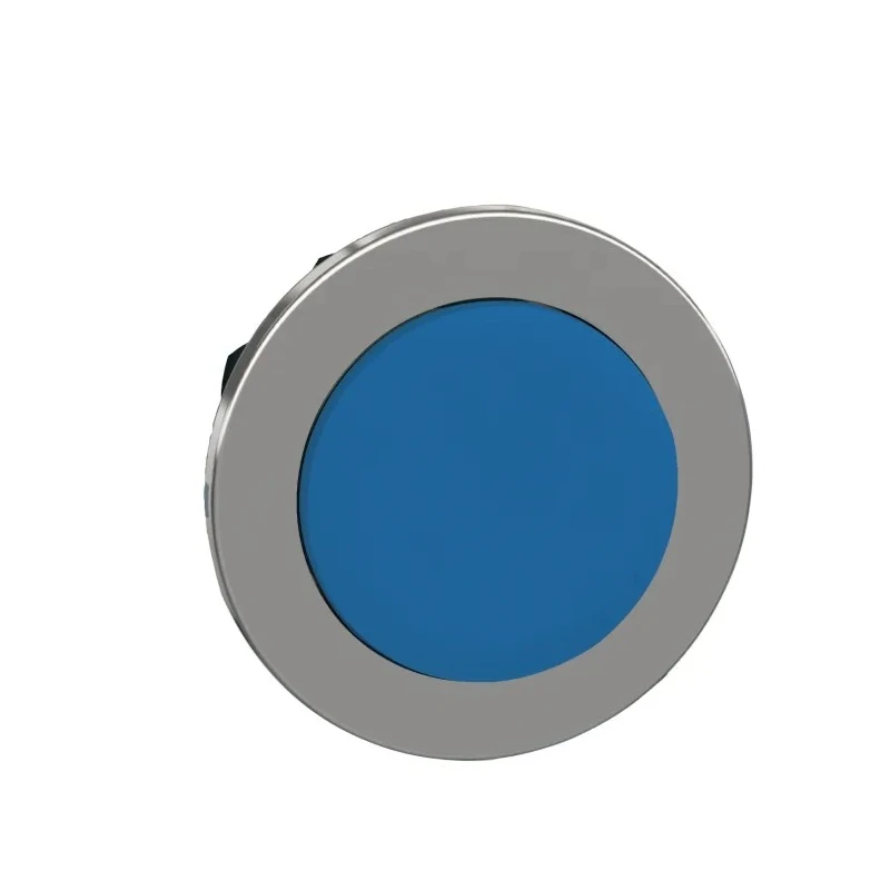 Schneider Electric ZB4 Series Blue Maintained Push Button Head, 30 mm Cutout Diameter, Metal, IP67/IP69K/IP66 ZB4FH6