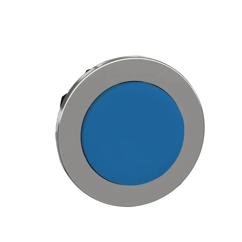 Schneider Electric Harmony Series Blue Momentary Push Button Head 30 mm Cutout Metal IP69K IP67 IP66 ZB4FL6