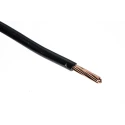 RS PRO 6491X Series Black Hook Up Wire, 7/2.14 mm Core Strands, 50 m Length, Polyvinyl Chloride Jacket, 450/750 V 185-3923