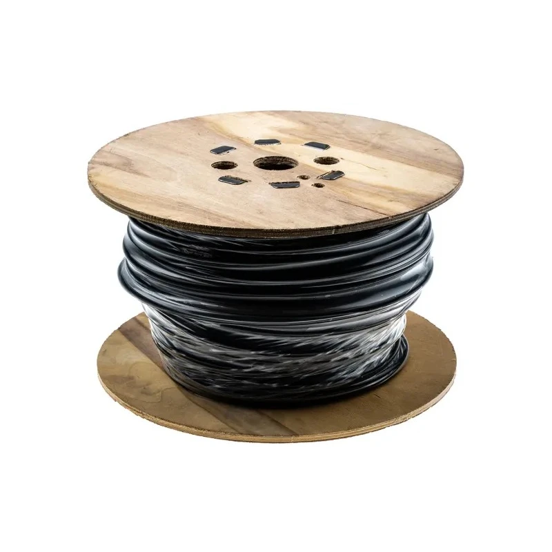 RS PRO 6491X Series Black Hook Up Wire, 7/2.14 mm Core Strands, 50 m Length, Polyvinyl Chloride Jacket, 450/750 V 185-3923