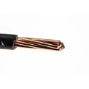 RS PRO 6491X Series Black Hook Up Wire, 7/2.14 mm Core Strands, 50 m Length, Polyvinyl Chloride Jacket, 450/750 V 185-3923