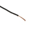 RS PRO 6491B Series Black Hook Up Wire, 7 x 0.85 mm Strands, 4.7 mm OD, 100 m Length, Thermoplastic Polyolefin 185-3938