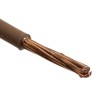 RS PRO 6491B Series Brown Hook Up Wire 7/1.35 mm Core Strands 100 m Low Smoke Non-Halogen 450V DC 750V AC 90°C 185-3950