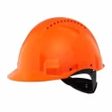 3M Orange Ventilated Adjustable Safety Helmet High Performance Polyethylene EN 397 G30NOR