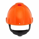 3M Orange Ventilated Adjustable Safety Helmet High Performance Polyethylene EN 397 G30NOR